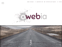 Tablet Screenshot of owebia.com